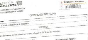 Certificato Partita IVA